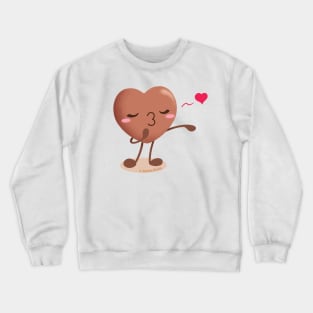 Lovely chocolates - Sending kisses Crewneck Sweatshirt